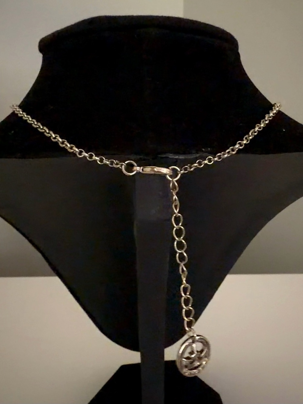 Gold-Tone Double Interlocking Circle Pendant Necklace - Women Jewelry - Picture 3 of 4